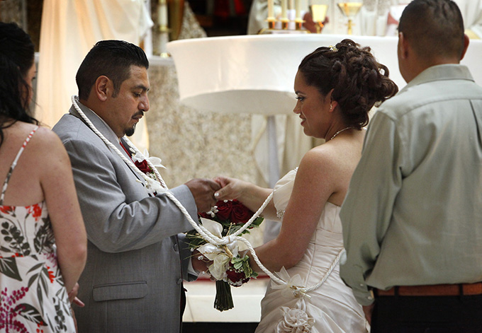 Parishes and couples embrace cultural wedding traditions